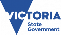 Victoria State Government logo blue 