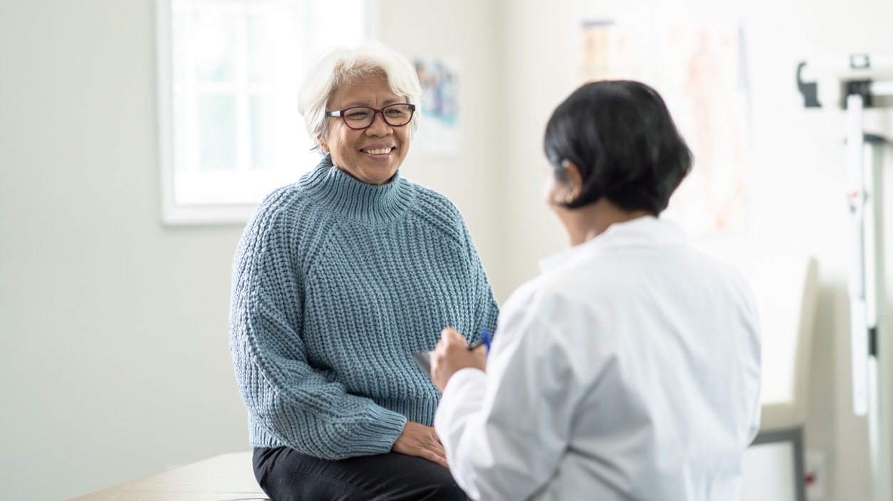 Older patient doctor