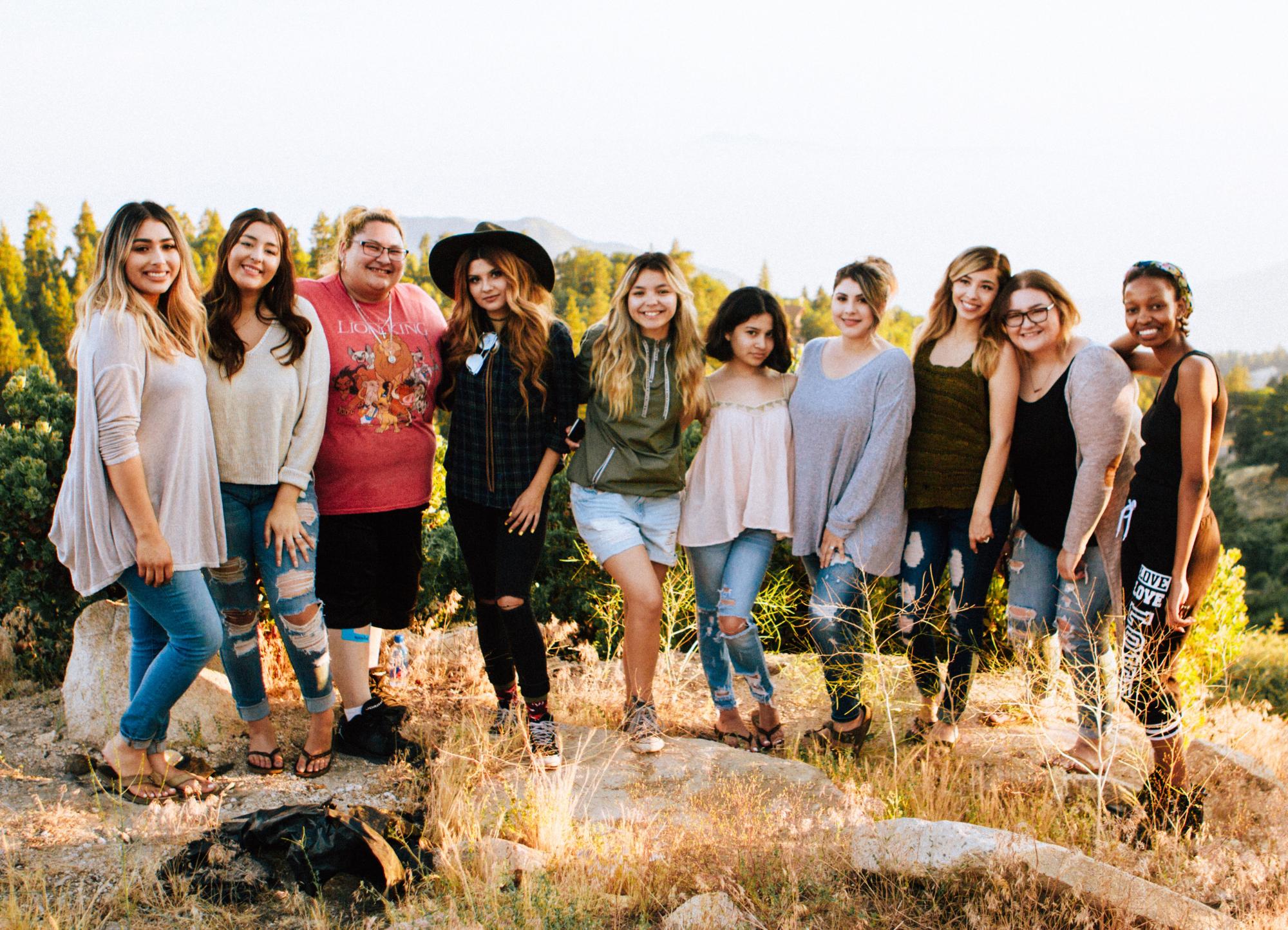 Young women smiling8